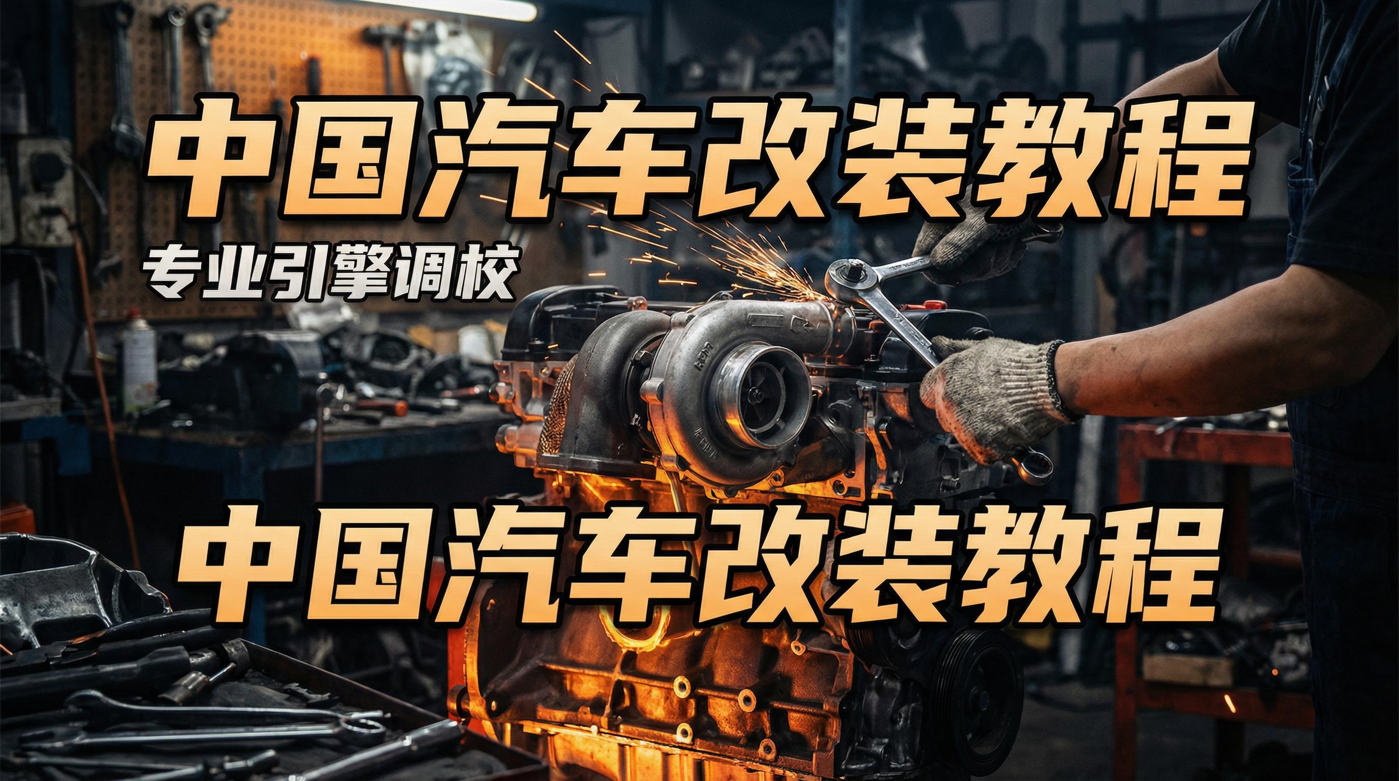 妻社修车视频-涡轮增压改装教程